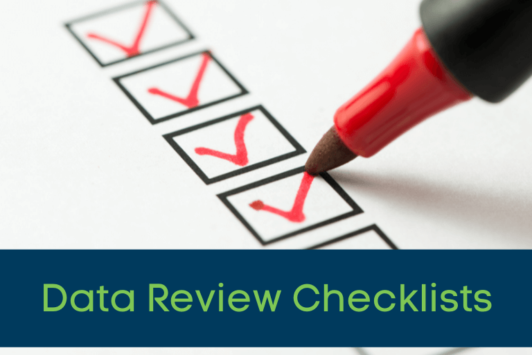 CEMS Data Review Checklists