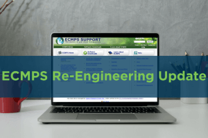 ECMPS Re-Engineering Update on ECMPS Computer Screen