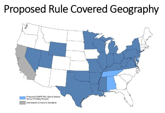 Proposed Rule Covered Geography