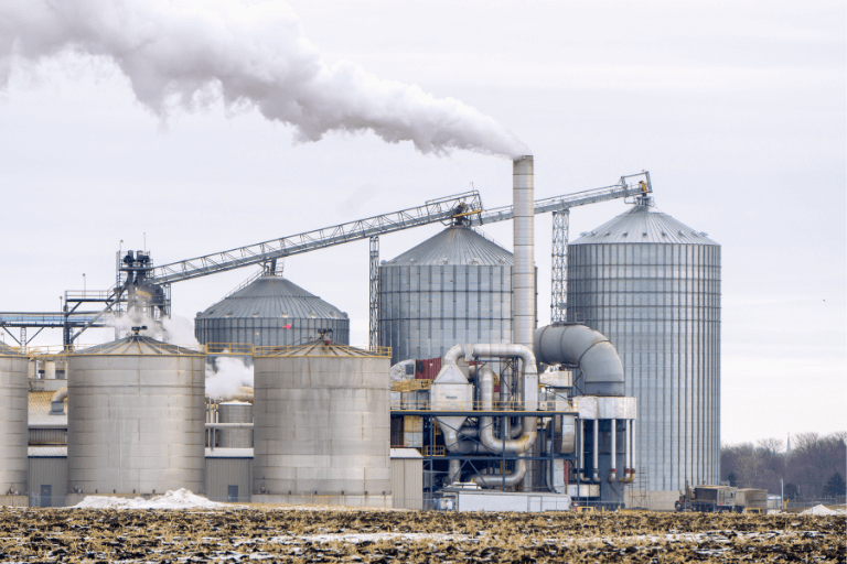 ethanol plant emitting pollution for part 60 regulations
