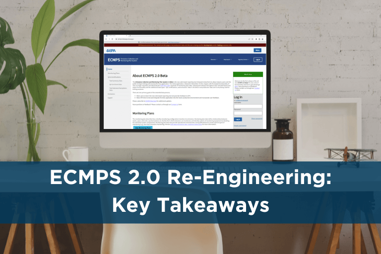 ECMPS 2.0 Re-Engineering