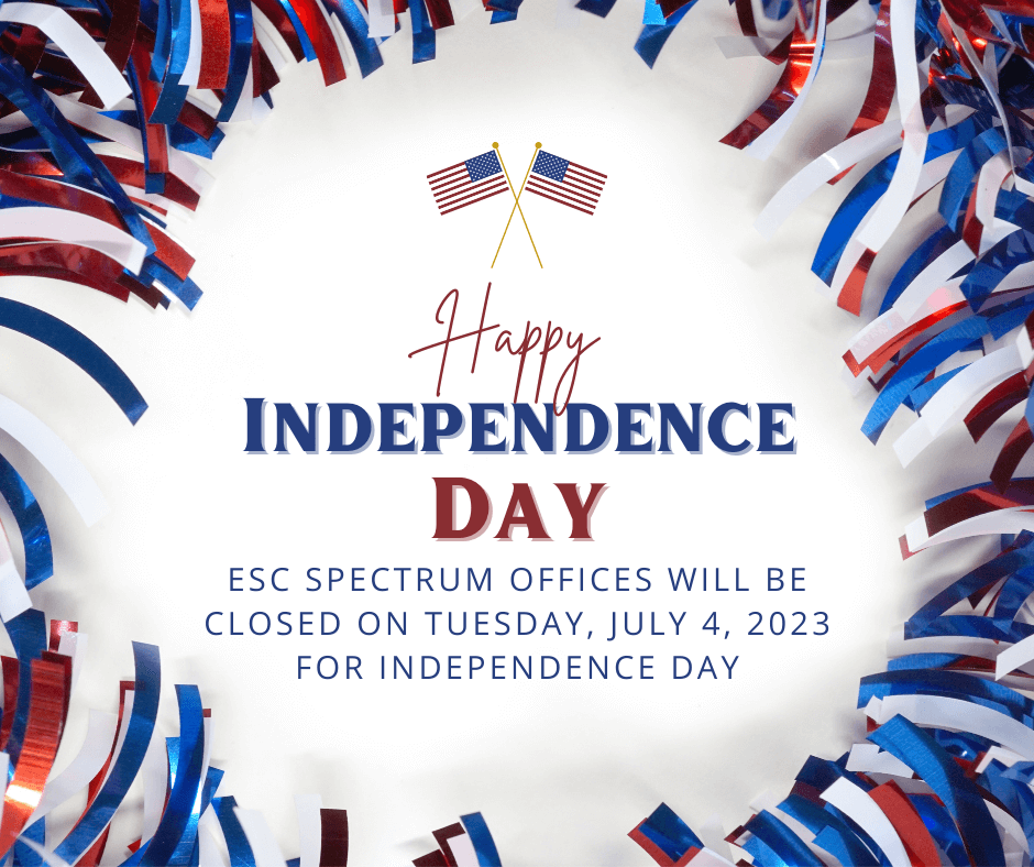 ESC Spectrum Office Closure Independence Day