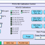 8864 Data Controller EX Calibrations Display