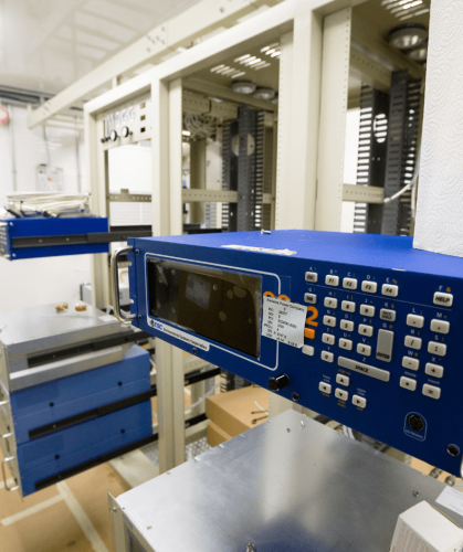 Building CEMS Rack in Shelter