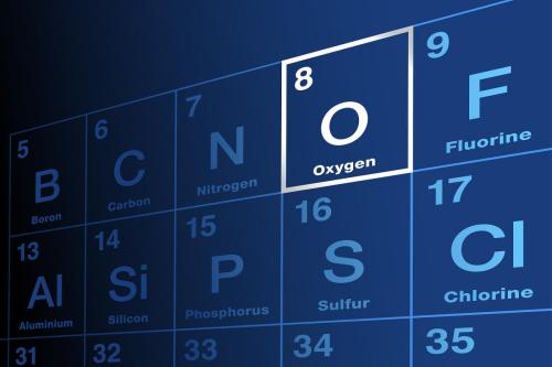 Oxygen element image.